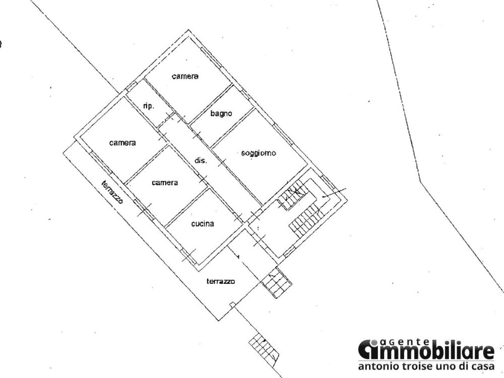 pistoia collinare vendesi casa bifamiliare con terreno 9