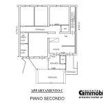 pistoia-centro-vendita-intera-palazzina-3-appartamenti-terrazze-planimetria 2
